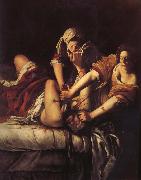 Artemisia gentileschi Judit drapes Holofernes oil on canvas